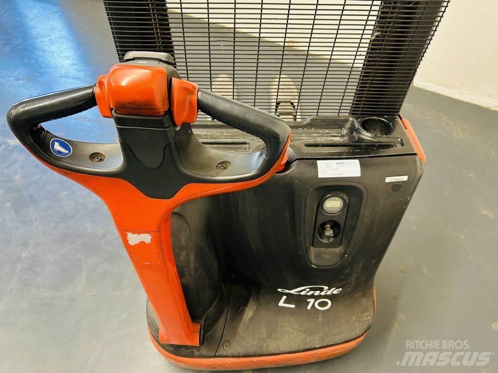 Linde L10 Gaffelstabler med gående fører