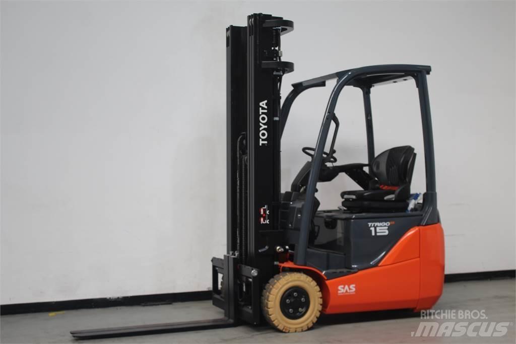 Toyota 8FBE15T El gaffeltrucks