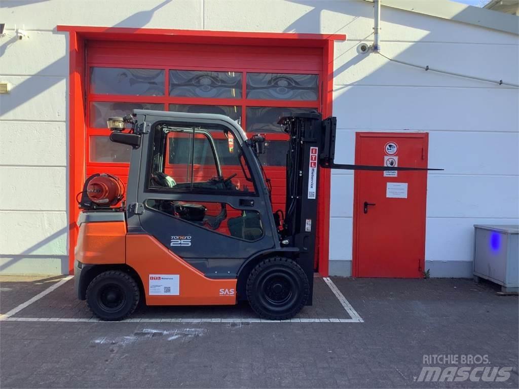 Toyota 8FGF25 LPG gaffeltrucks