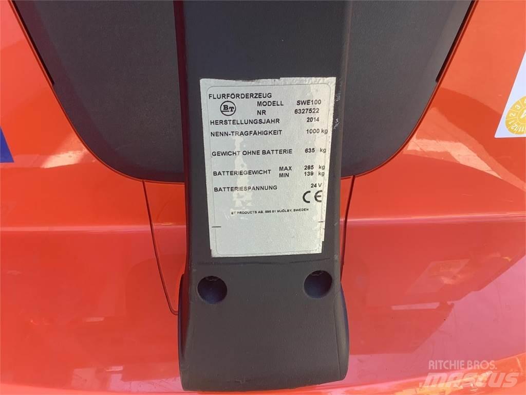 Toyota SWE100 Gaffelstabler med gående fører