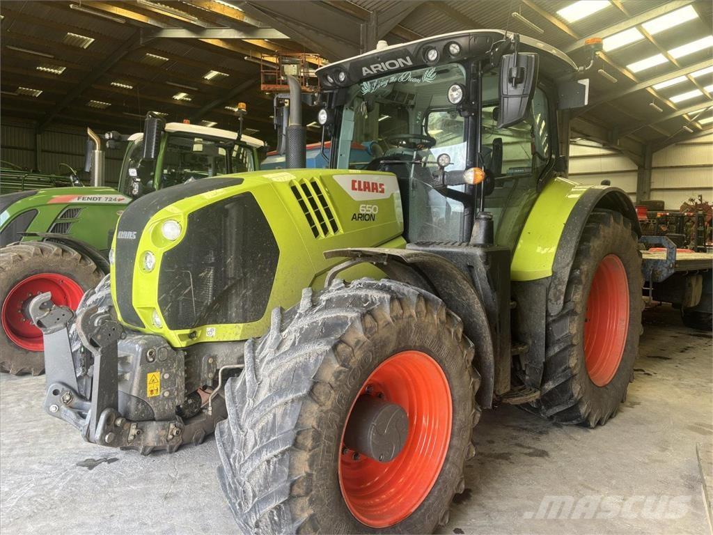 CLAAS ARION 650 Traktorer