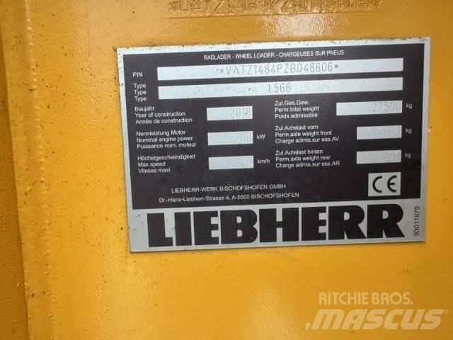 Liebherr L 566 / Waage Læssemaskiner på hjul