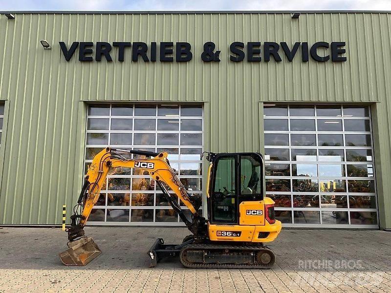 JCB 36C-1 Gravemaskiner på larvebånd