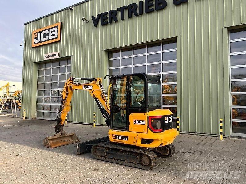 JCB 36C-1 Gravemaskiner på larvebånd