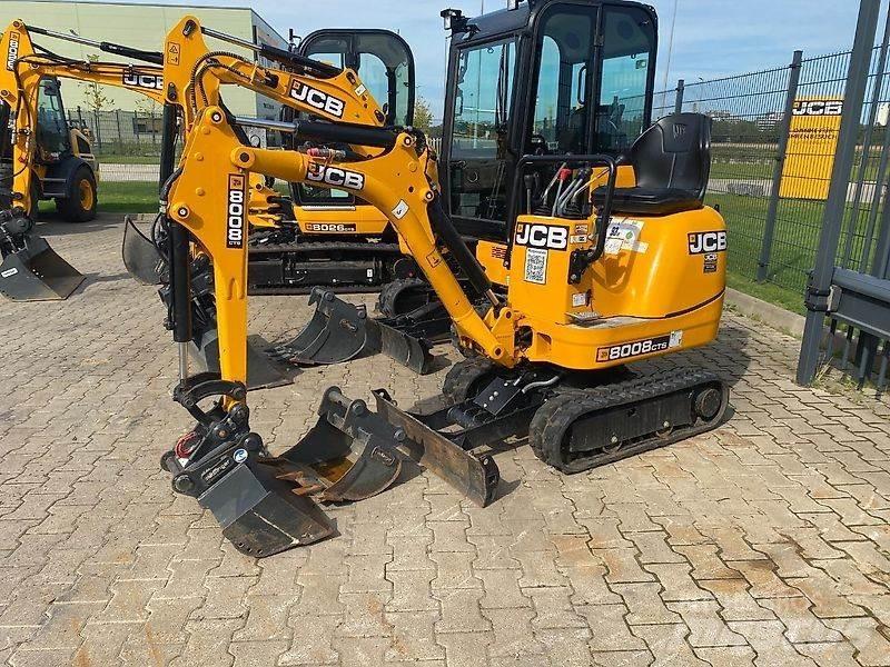 JCB 8008 Gravemaskiner på larvebånd