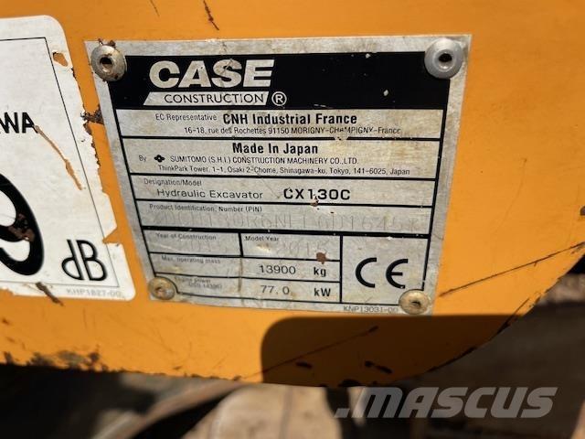 CASE CX130 Gravemaskiner på larvebånd