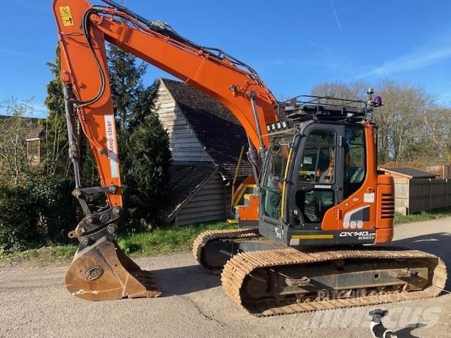 Doosan DX140LCR Gravemaskiner på larvebånd