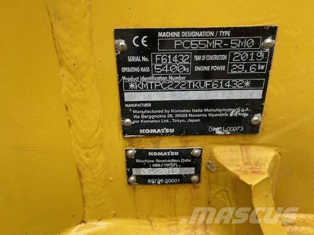 Komatsu PC55 MR-5 Midi-gravemaskiner 7t - 12t