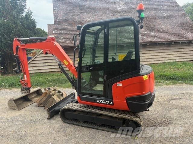 Kubota KX027-4 Midi-gravemaskiner 7t - 12t