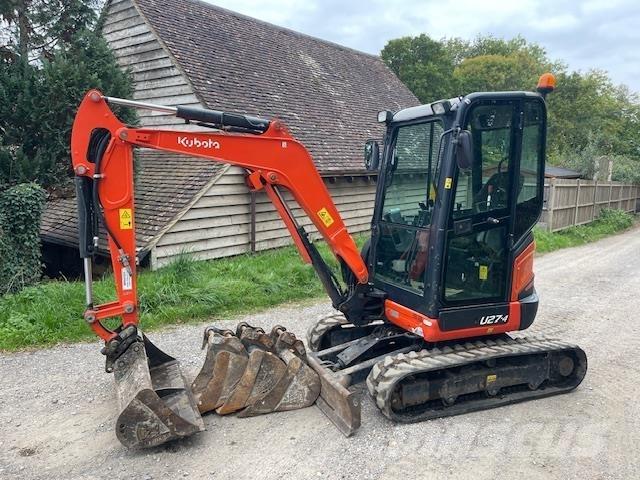 Kubota U27-4 Midi-gravemaskiner 7t - 12t