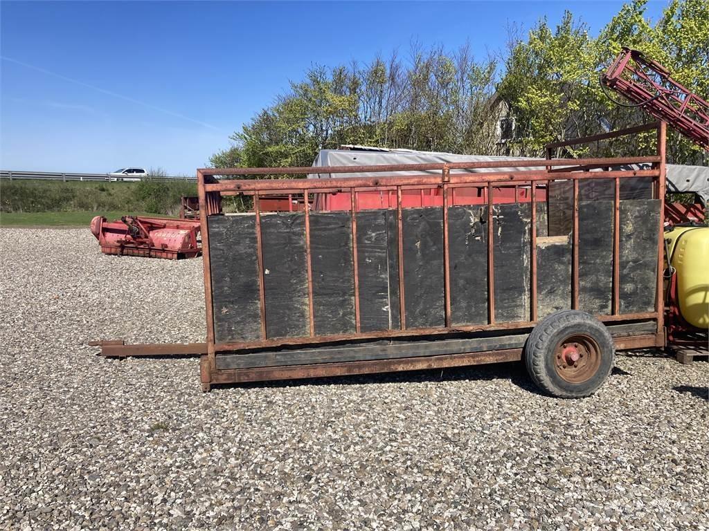  2X3,5MTR Anhænger til dyretransport