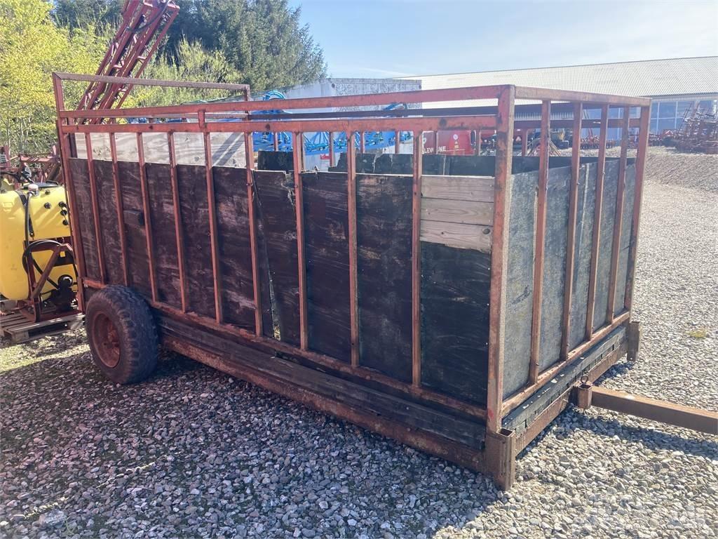  2X3,5MTR Anhænger til dyretransport