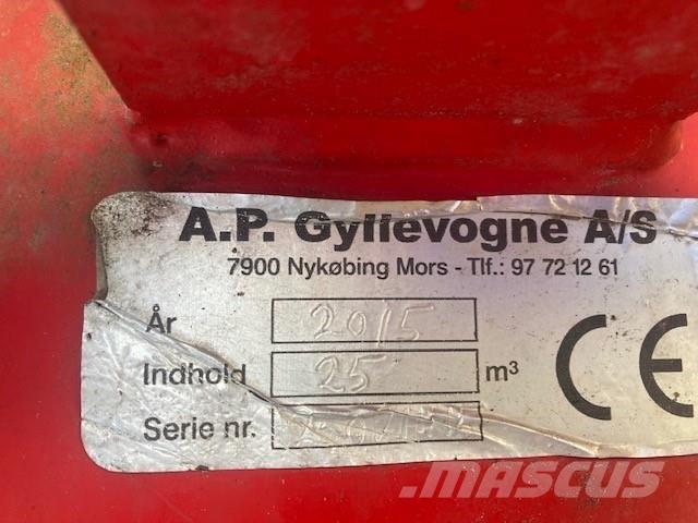 AP GV25TRIDEM Gyllevogne/Slamsugere