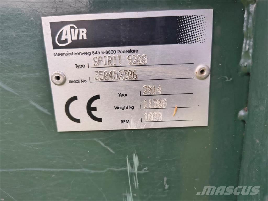 AVR SPIRIT 9200 Kartoffeloptagere