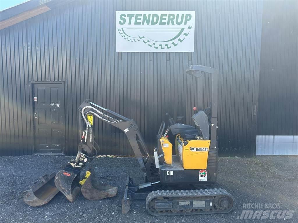 Bobcat E10 Minigravemaskiner