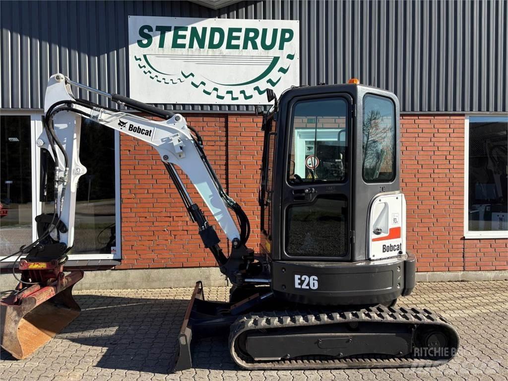 Bobcat E26 Minilæsser - knækstyret