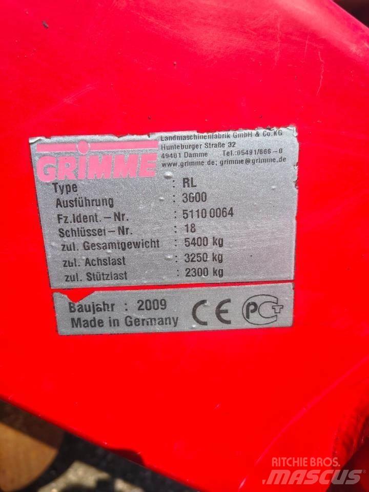 Grimme RL3000 Roerækkerensere/radrensere