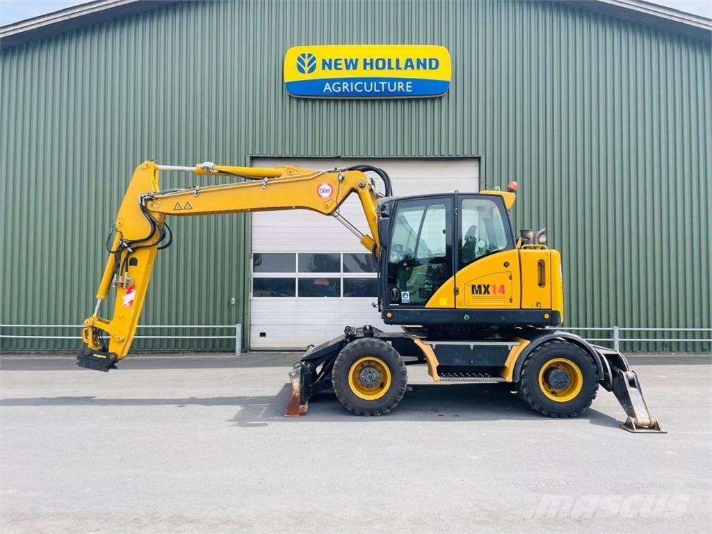 Hydrema MX14 Gravemaskiner på hjul