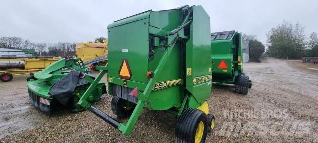 John Deere 590 Rundballe-pressere