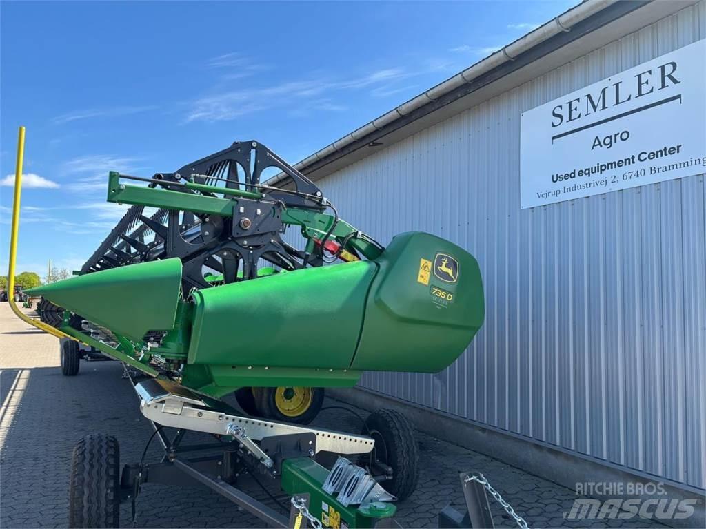 John Deere 735D Hoveder til mejetærskere