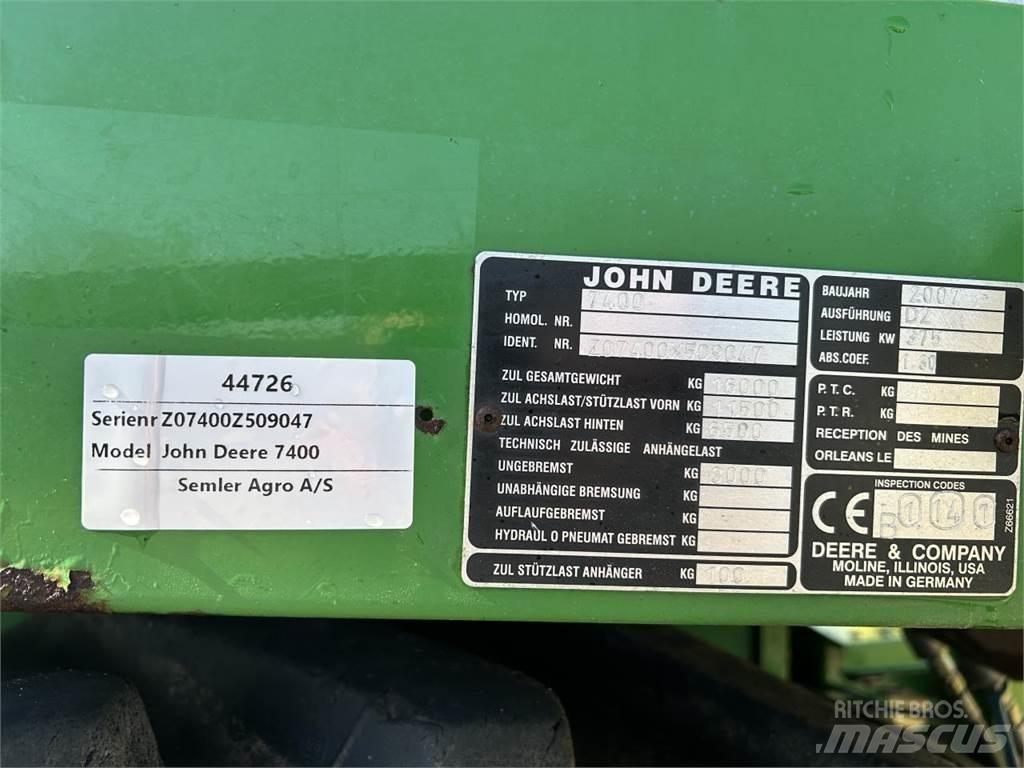 John Deere 7400 Grønthøster