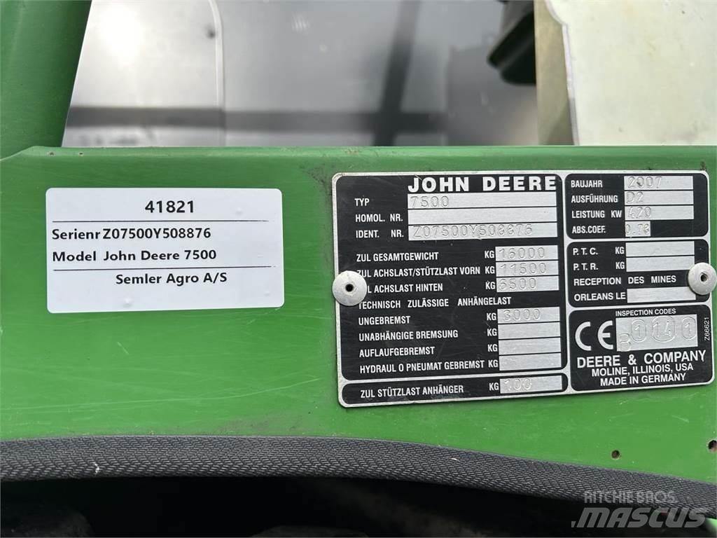 John Deere 7500 Grønthøster