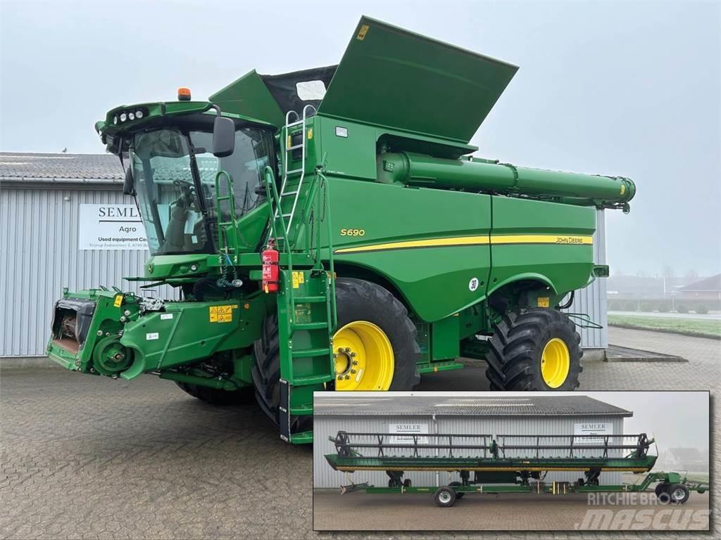 John Deere S690 Mejetærskere