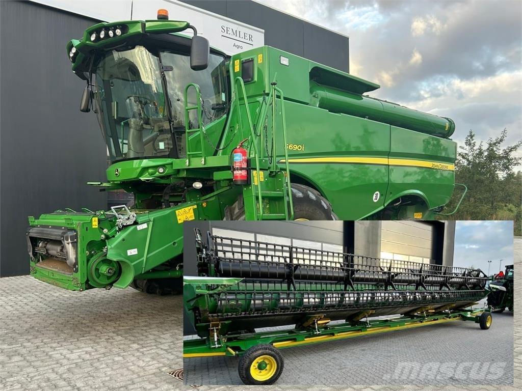 John Deere S690 Mejetærskere