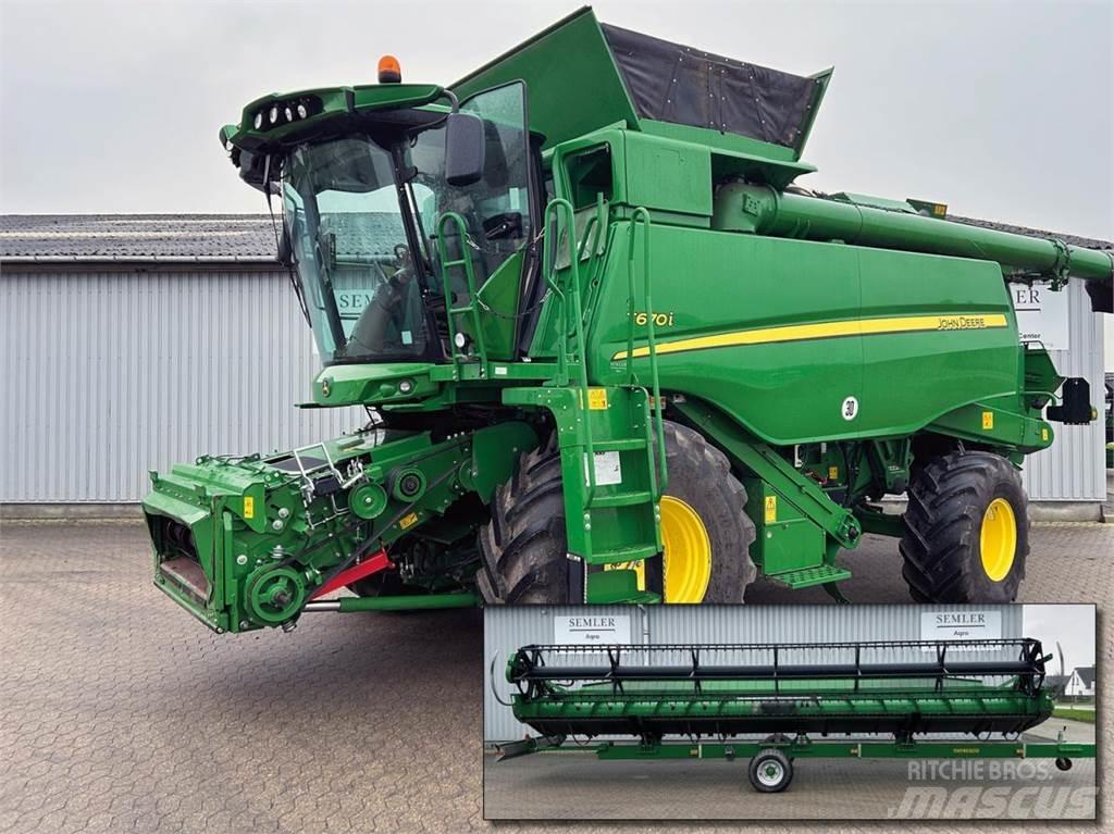 John Deere T670 Mejetærskere