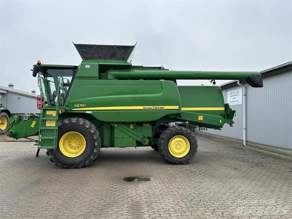 John Deere T670 Mejetærskere