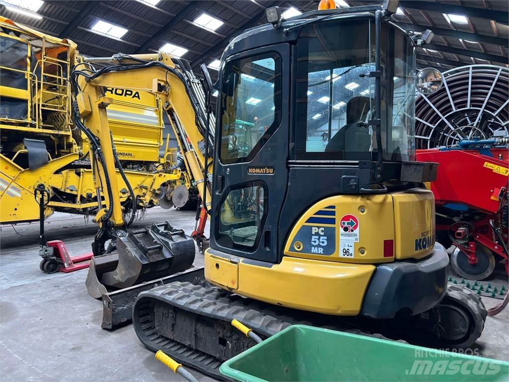 Komatsu PC 55 MR Gravemaskiner på larvebånd