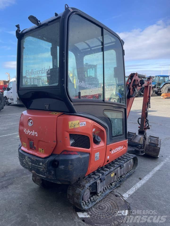 Kubota KX19-4 Minigravemaskiner