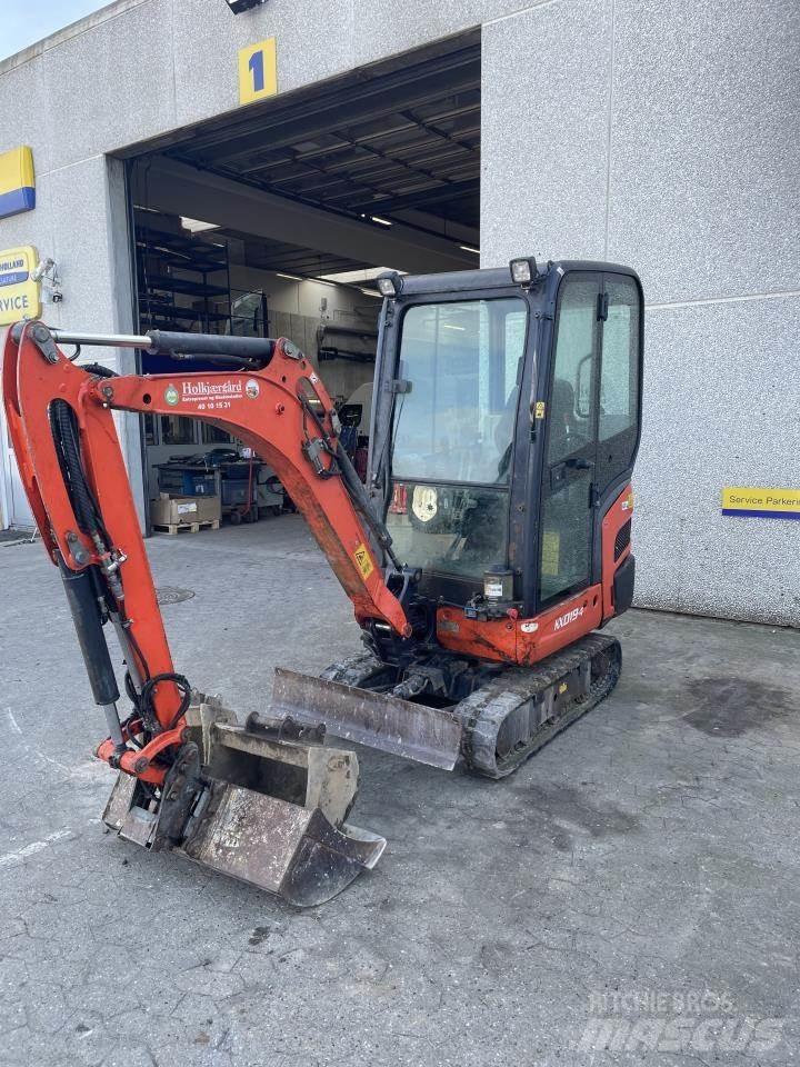 Kubota KX19-4 Minigravemaskiner