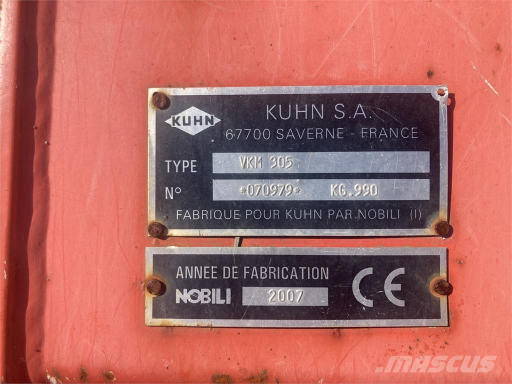 Kuhn VKM 305 Græsslåmaskiner