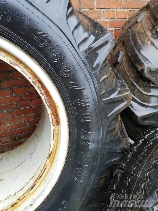 NDI 480/70R28 Hjul, Dæk og Fælge