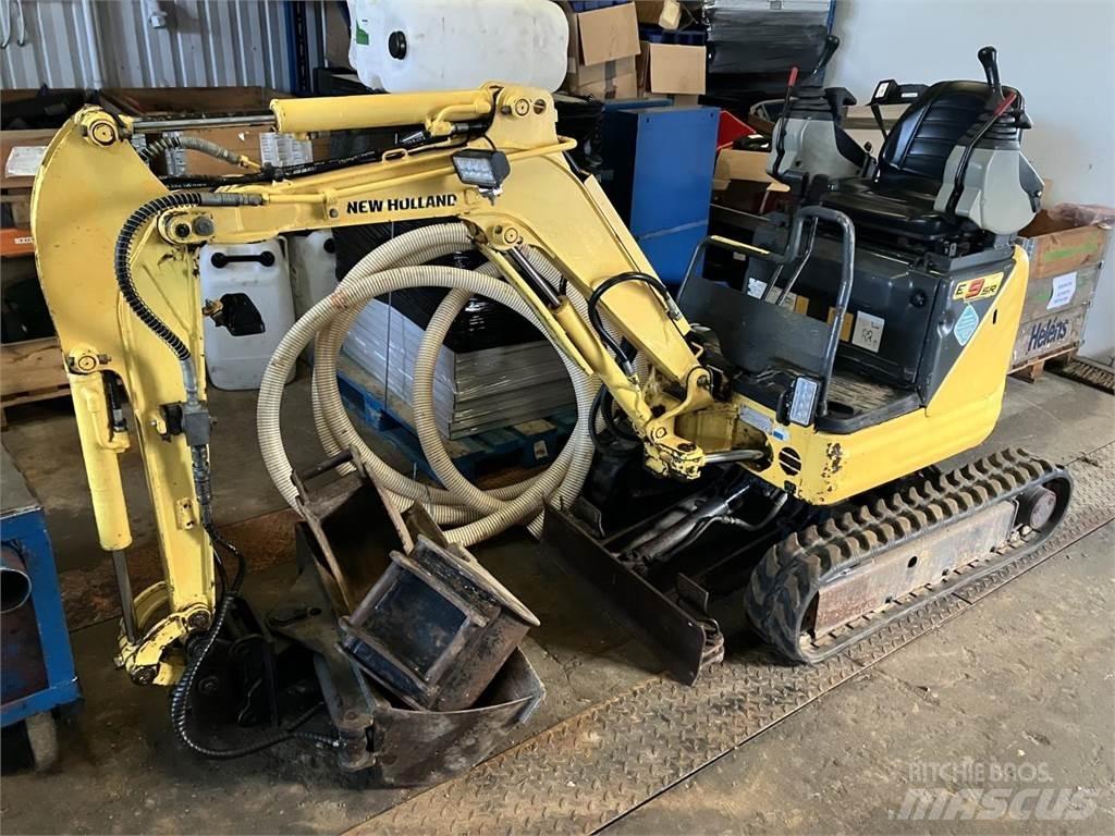 New Holland E09SR Minigravemaskiner