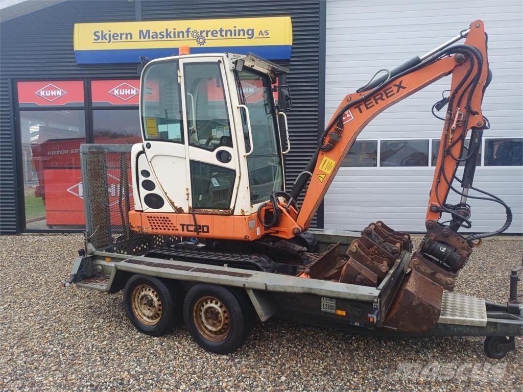 Terex TC20 Minigravemaskiner