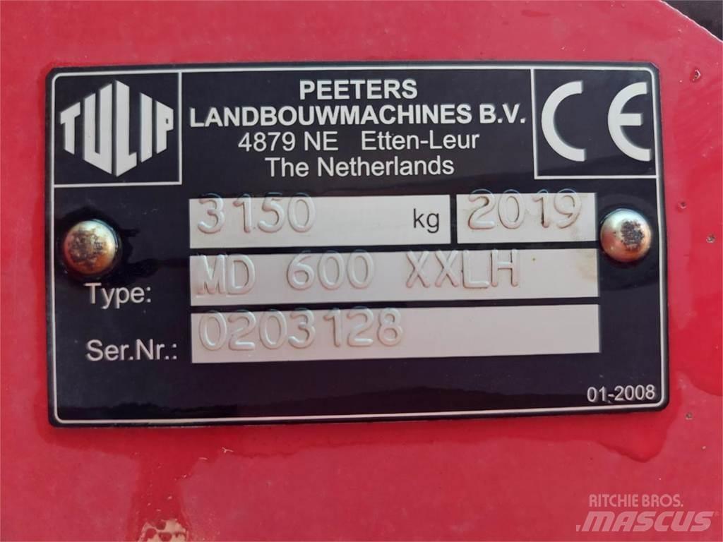 Tulip 600 XXLH Tallerkenharver