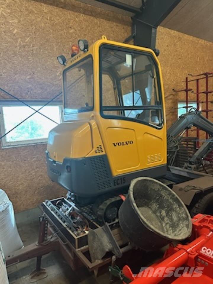 Volvo EC 15 Minigravemaskiner