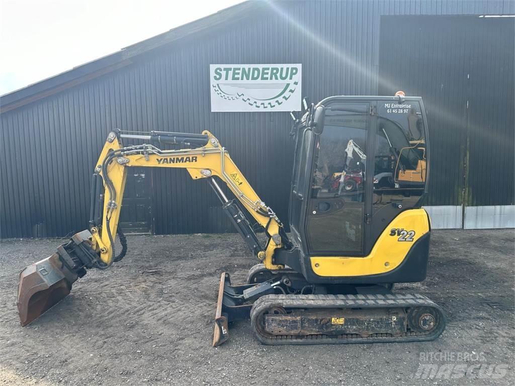 Yanmar SV22 Minigravemaskiner