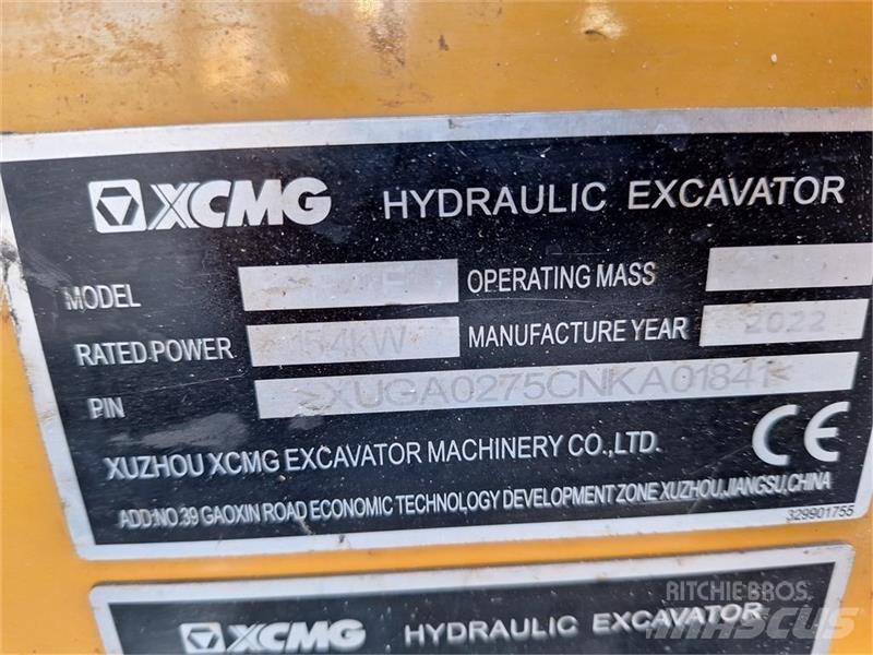 XCMG Xe27e Minigravemaskiner