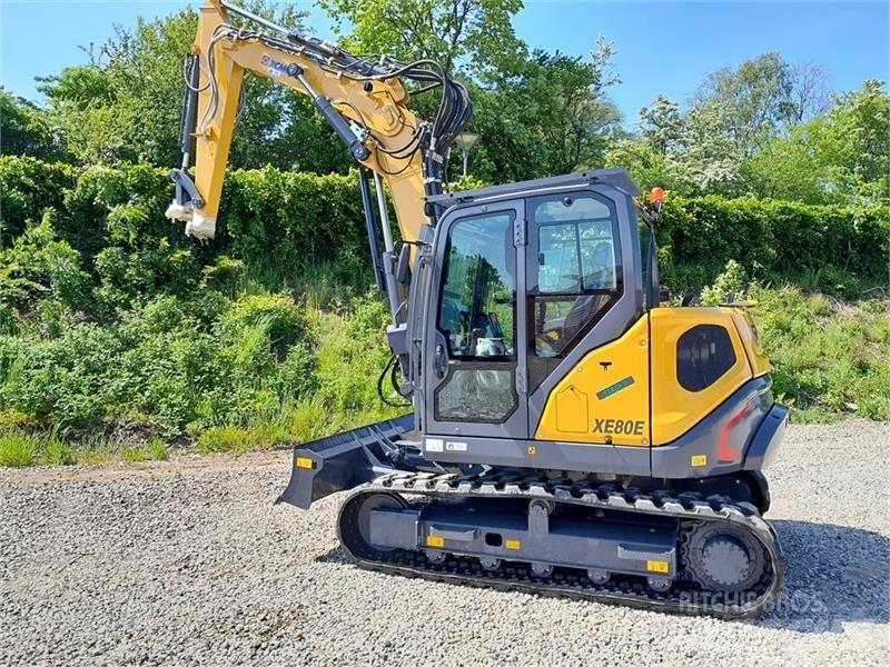 XCMG xe80e Gravemaskiner på larvebånd