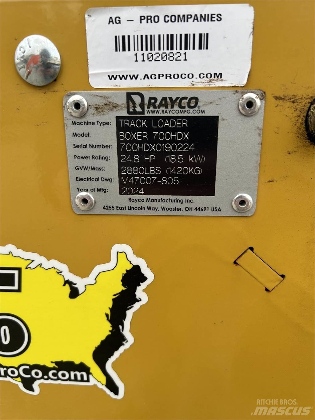 Boxer 700HDX Minigravemaskiner