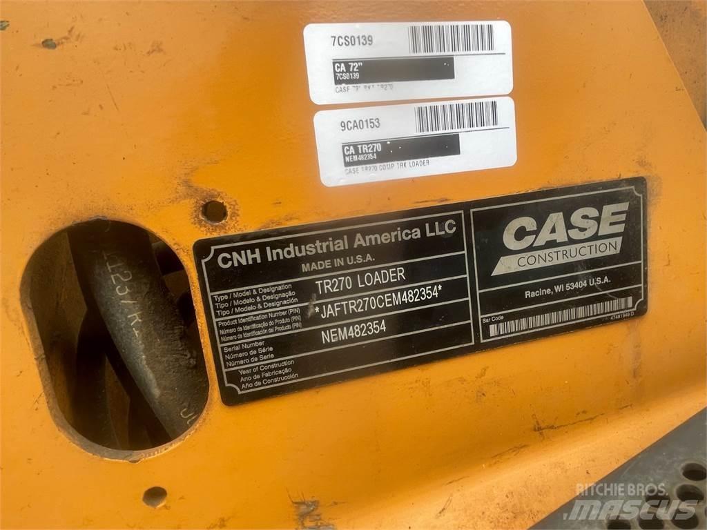 CASE TR270 Minilæsser - knækstyret