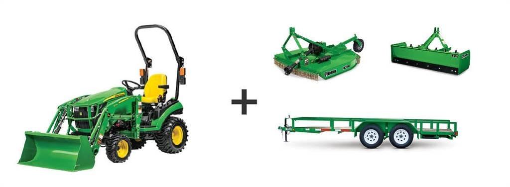 John Deere 1025R Kompakte traktorer