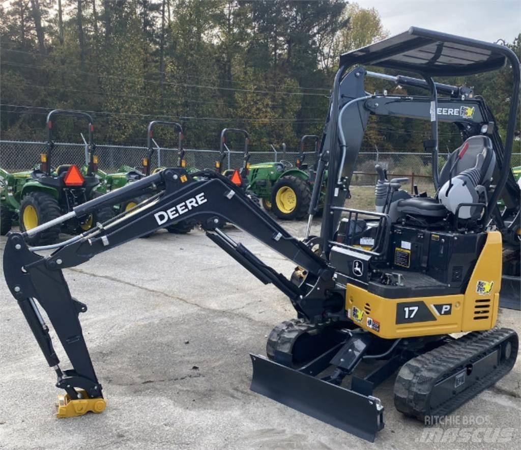 John Deere 17 P Minigravemaskiner