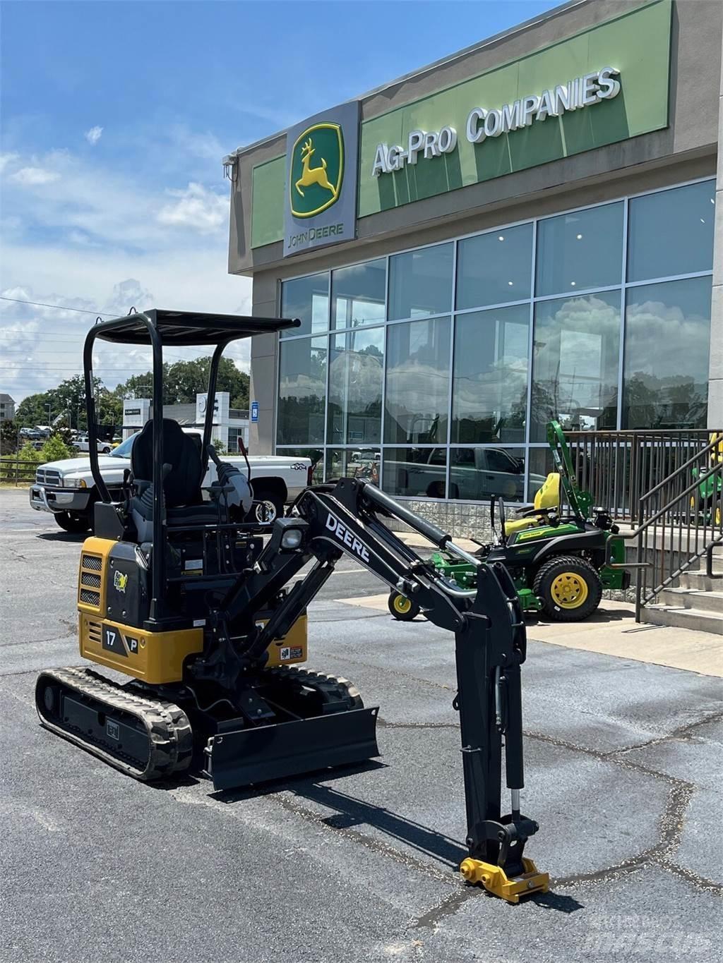 John Deere 17 P Minigravemaskiner