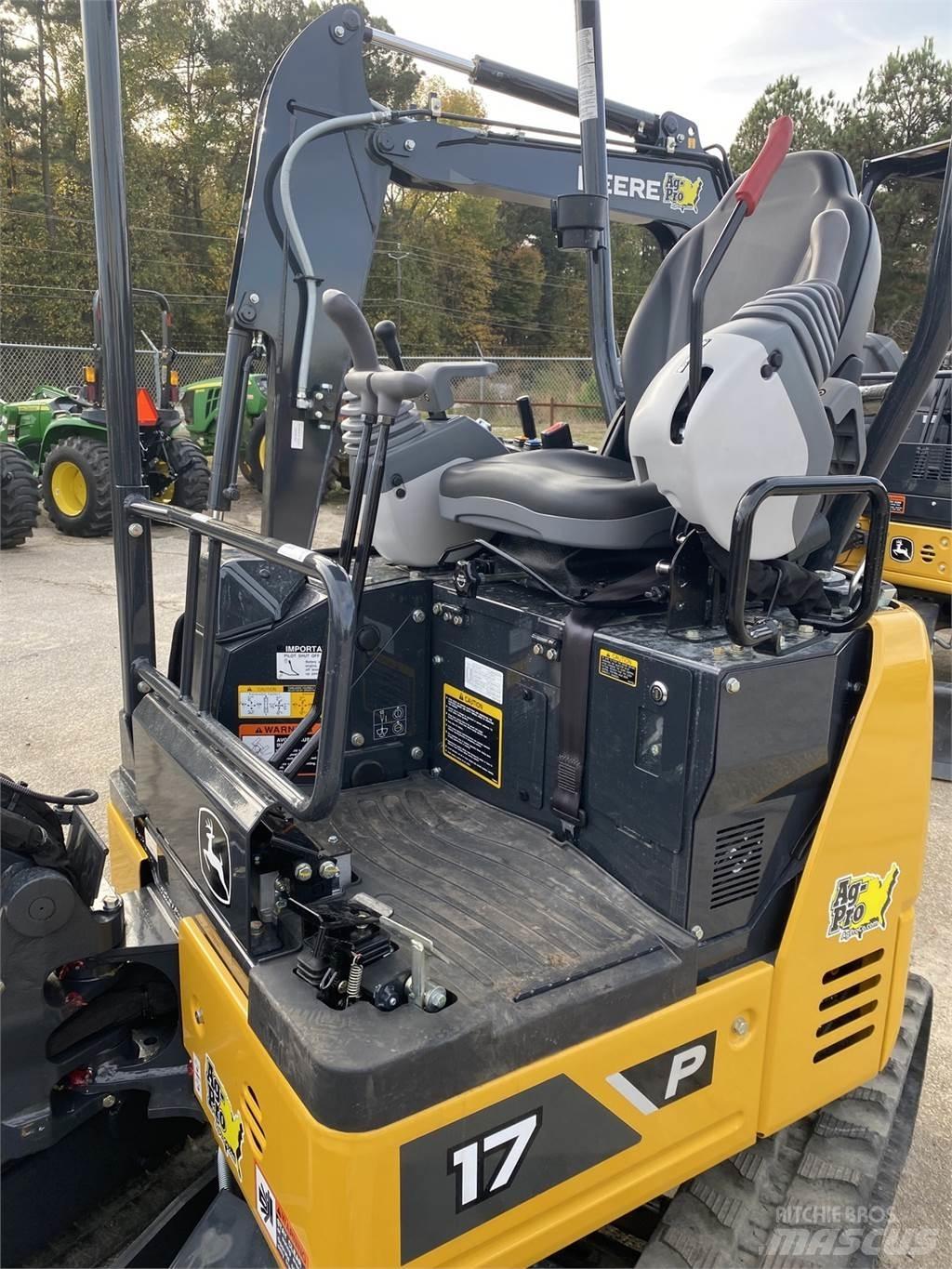 John Deere 17 P Minigravemaskiner