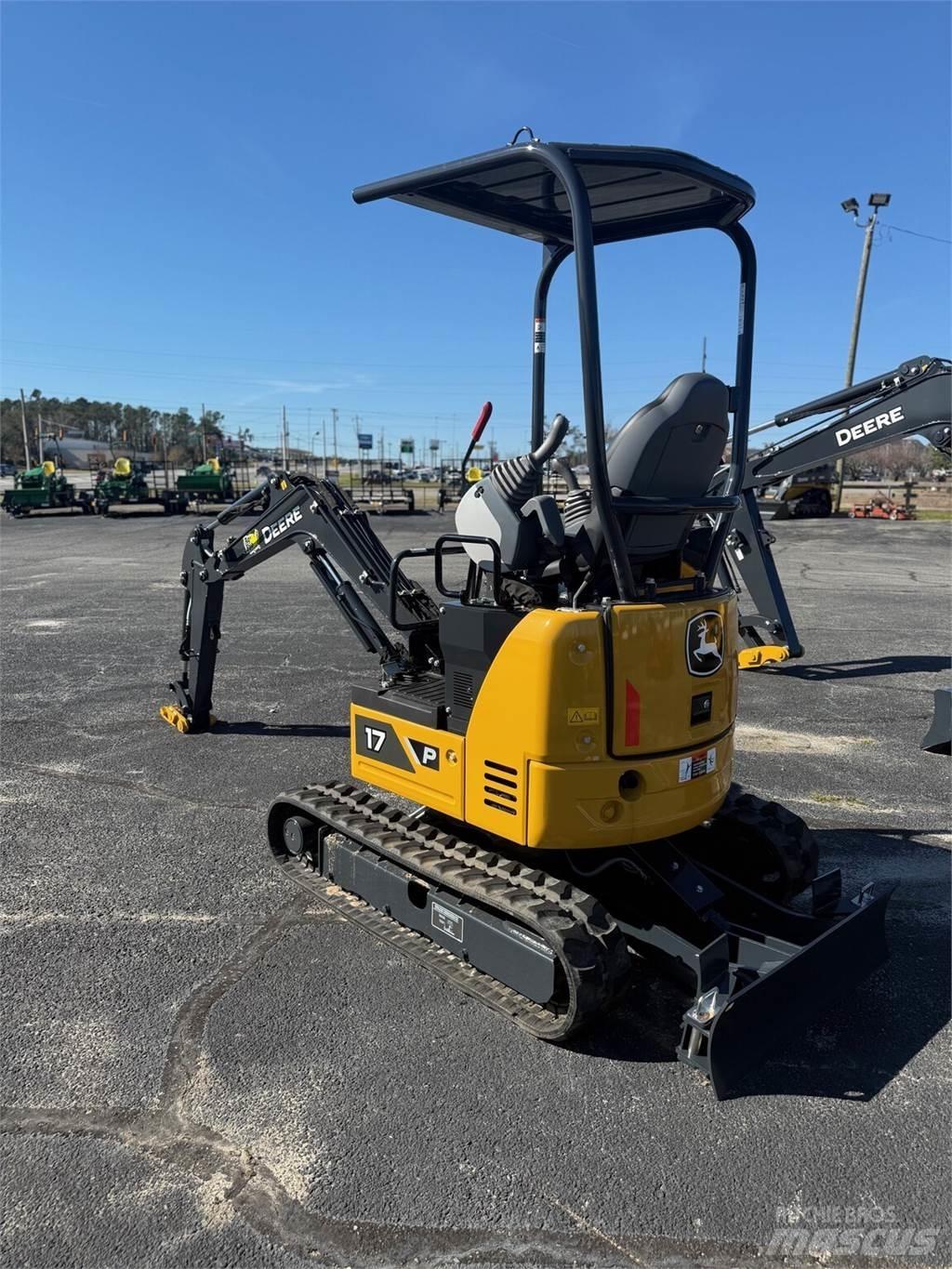 John Deere 17 P Minigravemaskiner