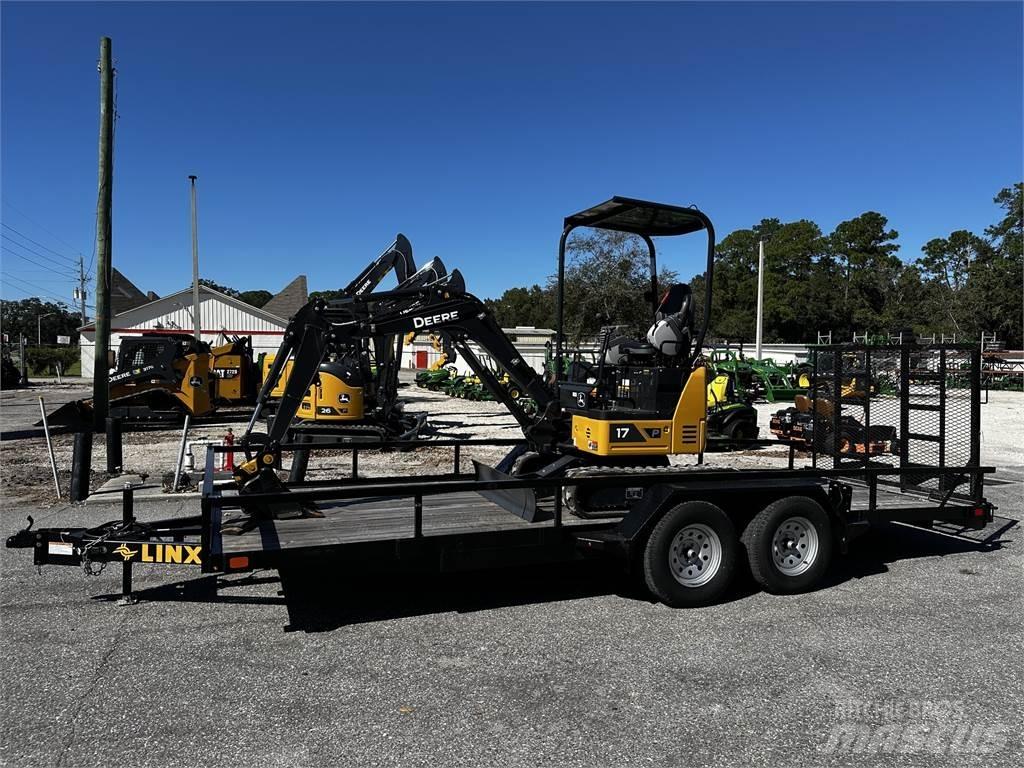 John Deere 17 P Minigravemaskiner